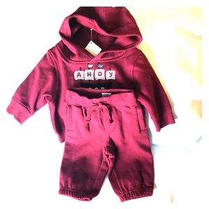 Gymboree Sweatsuit Sweater  Hootie Pants